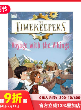【预售】【时间记录者】维京远征 【The Timekeepers】 原版英文儿童章节书 儿童冒险章节桥梁故事书