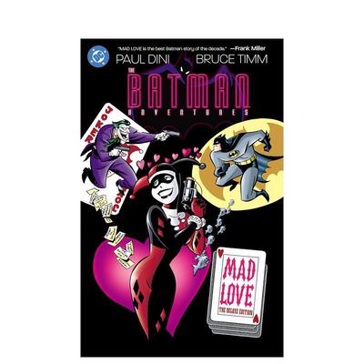 【现货】【豪华版】蝙蝠侠冒险记：疯狂的爱 （新版） Batman Adventures 原版英文漫画书 善本图书