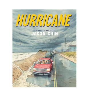 Chin 飓风 Hurricane 英文儿童绘本 凯迪克奖得主Jason 原版 善本图书 预售
