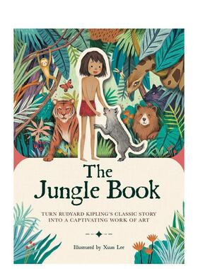 【现货】【Paperscapes】纸上风采:丛林:礼物书 The Jungle Book 英文原版进口 善本图书