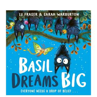 Basil Dreams Big 英文儿童绘本 巴兹尔胸怀大志 原版 善本图书 预售