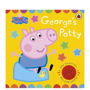George 英文儿童趣味 小猪佩奇：乔治 原版 Potty Pig Peppa 便盆 预售