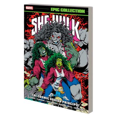 【预售】漫威漫画 女浩克绿巨人收藏合集：宇宙挤压原理 She-Hulk Epic Collection:The Cosmic Squish Principle 英文原版漫画书