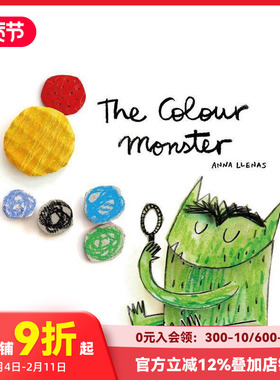 【预售】色彩怪兽 The Color Monster: A Story About Emotions 原版英文儿童绘本