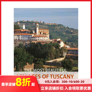 【现货】美丽的托斯卡纳乡村之风 the Most Beautiful Village of Tuscany 原版英文室内设计装饰