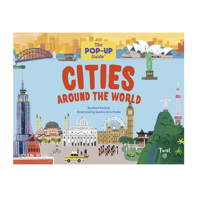 【预售】【立体指南】世界上的城市 【The Pop-Up Guide】Cities Around the World 原版英文儿童立体 善本图书