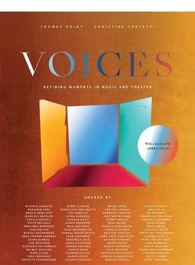 【预售】声音：音乐和戏剧中的决定性时刻 Voices: Defining Moments in Music and Theater 原版英文音乐 善本图书