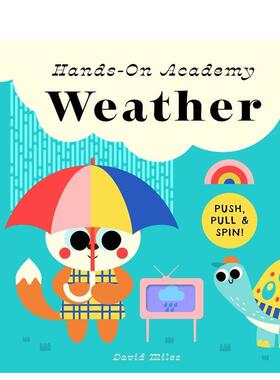 【现货】动手实践学院：天气 STEAM Hands-On Academy Weather 原版英文儿童绘本 善本图书