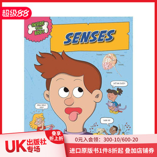 Body 善本图书 你 英文儿童绘本 原版 Senses Your Inside 身体内部：感官 现货