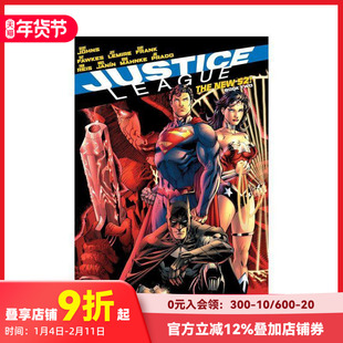 【预售】DC漫画 正义联盟 新52 卷2 Justice League: The New 52 B