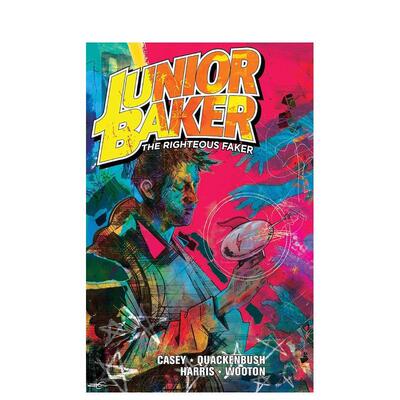 【预售】少年贝克：正义的伪装者 Junior Baker The Righteous Faker 原版英文漫画书