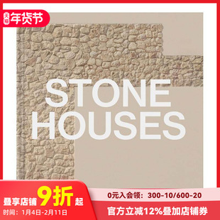 【预售】石屋：50座来自世界各地的房子 Stone Houses 原版英文建筑设计 善本图书