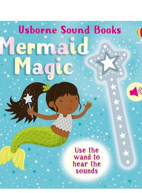 【现货】【感应书】魔杖之书：美人鱼的魔法 Wand Books: Mermaid Magic 原版英文儿童趣味