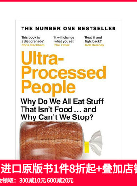 【预售】超加工的人 Ultra-Processed People 原版英文社会科学 善本图书