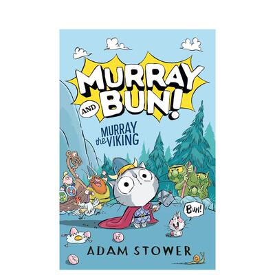 【预售】【默里与邦】#1维京勇士默里 【Murray and Bun】Murray the Viking 原版英文儿童桥梁书 轻历史科普 幽默冒险初章书
