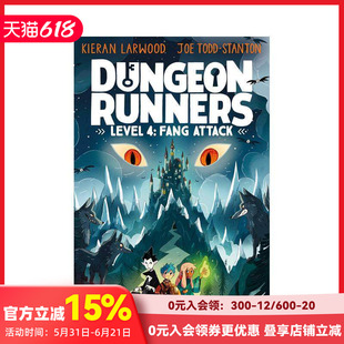 【现货】地牢跑者:尖牙突袭 Dungeon Runners: Fang Attack 原版英文儿童桥梁书 蓝彼得奖Kieran Larwood 水石儿童图书奖 善本图书