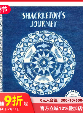 【现货】极地重生（10周年纪念版） 纽约时报十佳绘本 凯特·格林纳威奖 Shackleton's Journey 原版英文儿童绘本