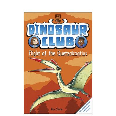 【现货】恐龙俱乐部：风神翼龙 Dinosaur Club: Flight of the Quetzalcoatlus 原版英文儿童绘本