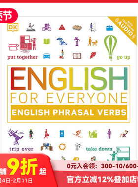 【现货】DK百科全书 英语短语动词English Phrasal Verbs 英语学习入门指南英文原版