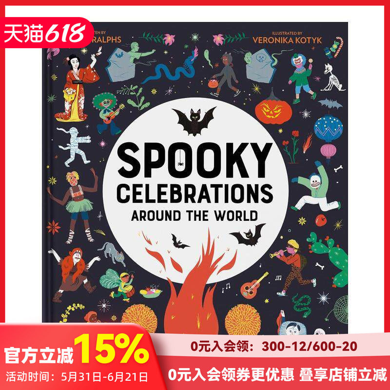 【现货】世界各地的鬼魅节日 Spooky Celebrations Around the World 原版英文儿童绘本