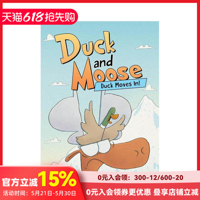 【预售】鸭子搬进来了！ Duck Moves In! 原版英文儿童故事 善本图书