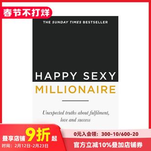 【预售】快乐富翁 Happy Sexy Millionaire 原版英文商业行销 CEO日记主播史蒂文·巴特利特Steven Bartlett 善本图书