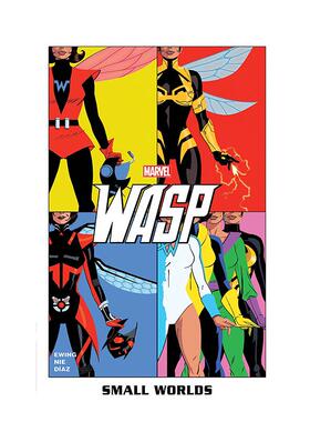 【预售】黄蜂：小世界 Wasp: Small Worlds 原版英文漫画 善本图书