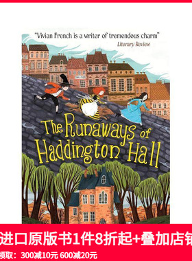 【预售】哈丁顿庄园的逃跑者 The Runaways of Haddington Hall 原版英文青少年读物