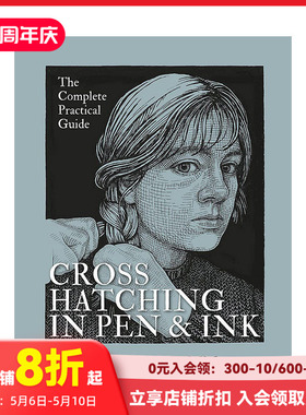 【现货】钢笔和墨水中的交叉排线法 Crosshatching in Pen & Ink 英文原版进口艺术美术知识技巧实例画册画集 善本图书