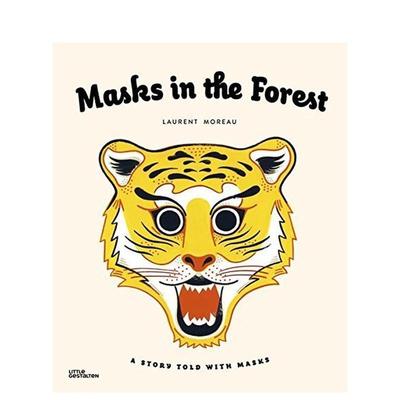 【现货】Masks in the Forest: A Story Told with Masks，森林里的面具：一个关于面具的故事