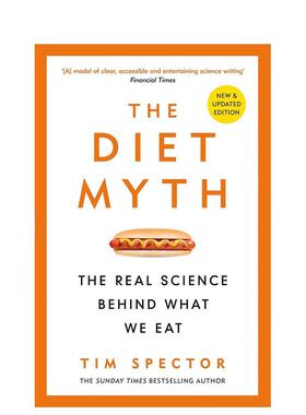 【现货】饮食的迷思 : 关于营养、健康和遗传的科学真相 The Real Science Behind What We Eat 原版英文社会科学 善本图书