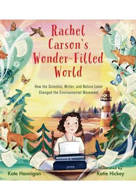 【现货】瑞秋·卡森的奇妙世界 Rachel Carson's Wonder-Filled World 原版英文儿童绘本