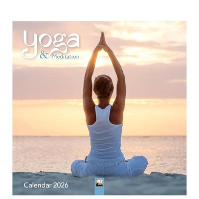 【现货】2026年瑜伽与冥想挂历（艺术日历） Yoga & Meditation Wall Calendar 2026 (Art Calendar) 原版日历