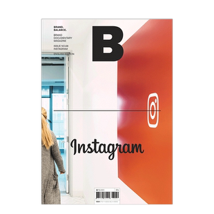 【预售】Magazine《B》  Instagram新媒体平台 NO.68 2018年 非传统传播互联网社交渠道ins专题杂志 韩国英文版 善本图书