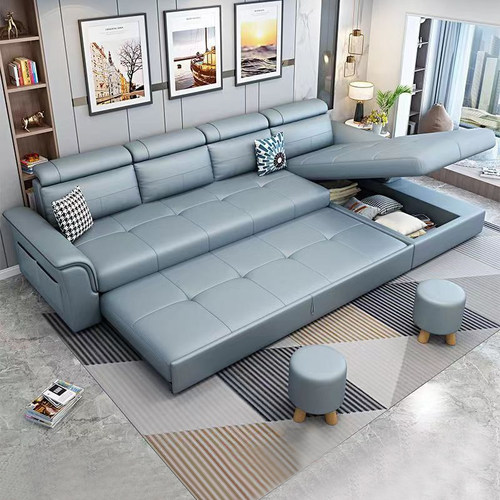 【上楼入户】晨耐科技布沙发床