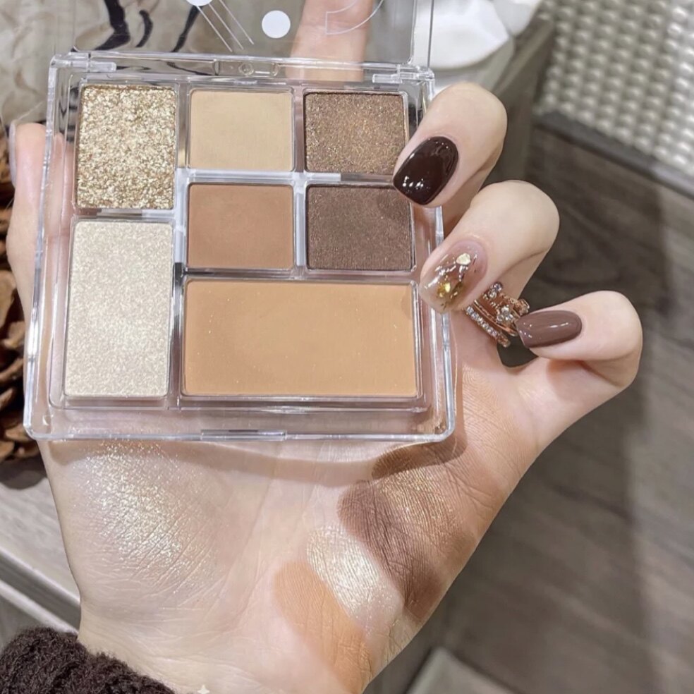 橘朵修容综合盘玩趣七色组合盘眼影高光腮红粉棕复古仙女精灵热销