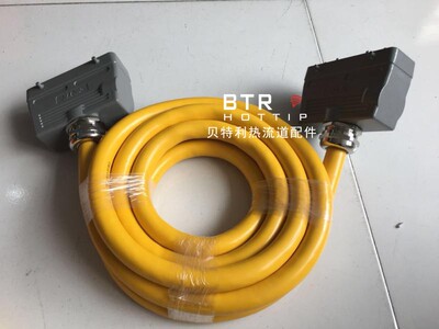 模具热流道温控箱电缆线/注塑机模具电缆17芯/25芯1.5平方连接线