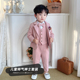 男童周岁生日礼服儿童婚礼花童西装 宝宝小西服钢琴走秀演出服春秋
