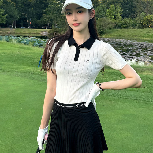 TASHIGOLF修身透气高尔夫针织