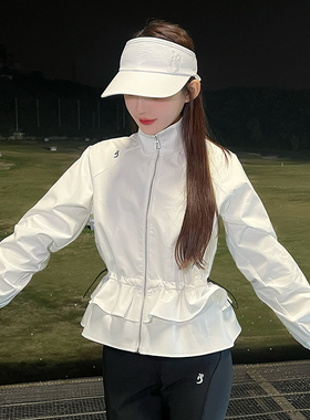 TASHI GOLF时尚运动高尔夫服装女士外套收腰夹克韩版显瘦长袖上衣
