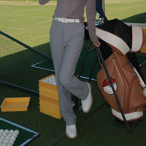 TASHIGOLF加绒显瘦高尔夫裤子女