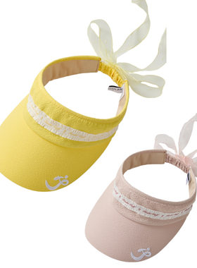 TASHI GOLF 高尔夫空顶帽子女ig飘带棒球帽遮阳防晒跑步运动帽