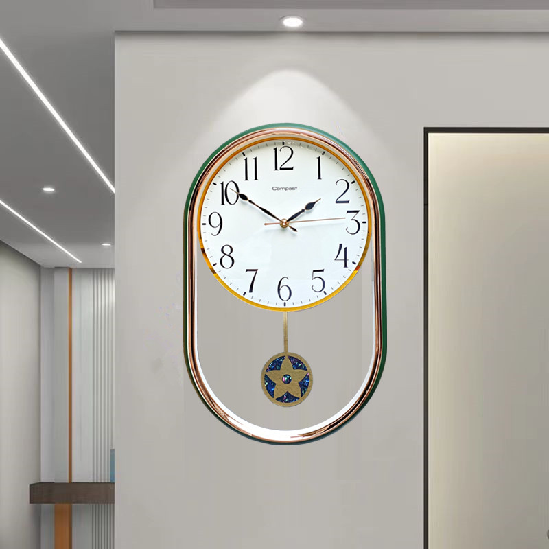 时钟挂墙家用装饰现代时尚钟表挂钟静音客厅创意新款网红挂表
