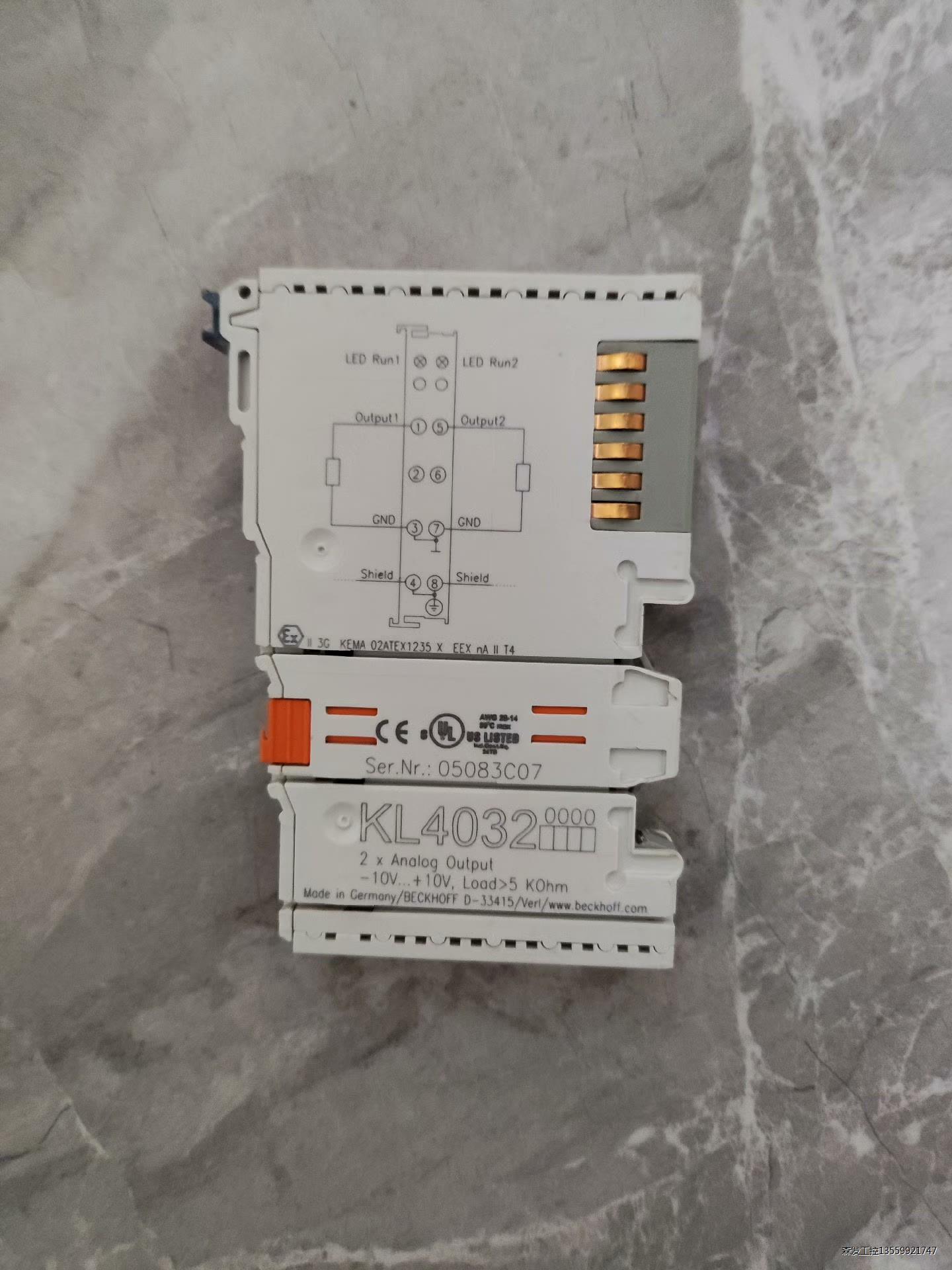 倍福拆机模块KL4032，成色如图就一个需要的直接拍