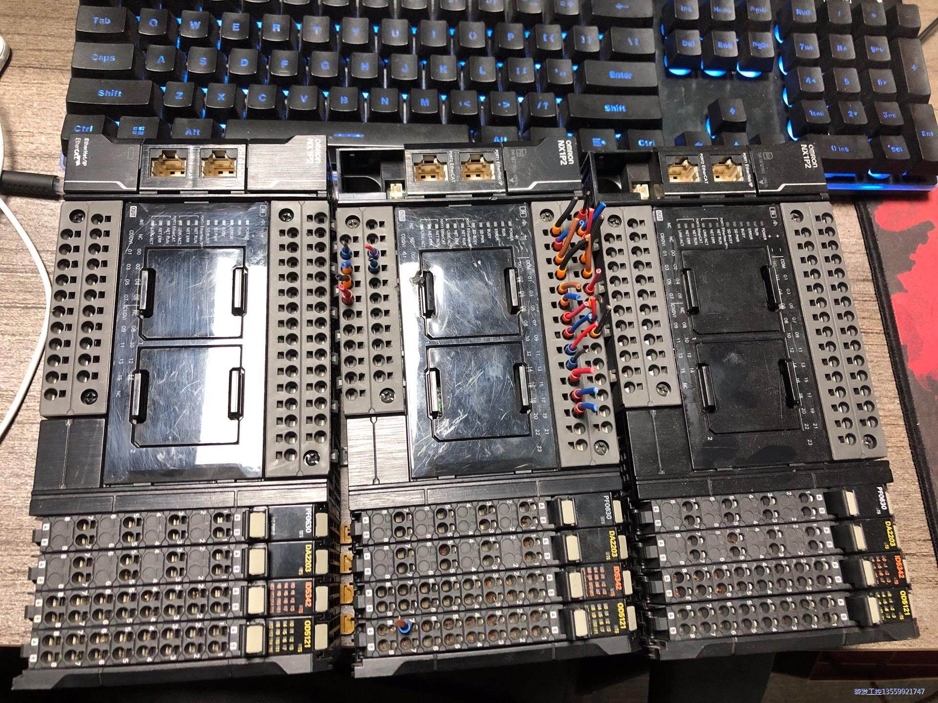 OMRON控制器NX1P2-1040DT，整套出，喜欢的朋友私聊议价商品