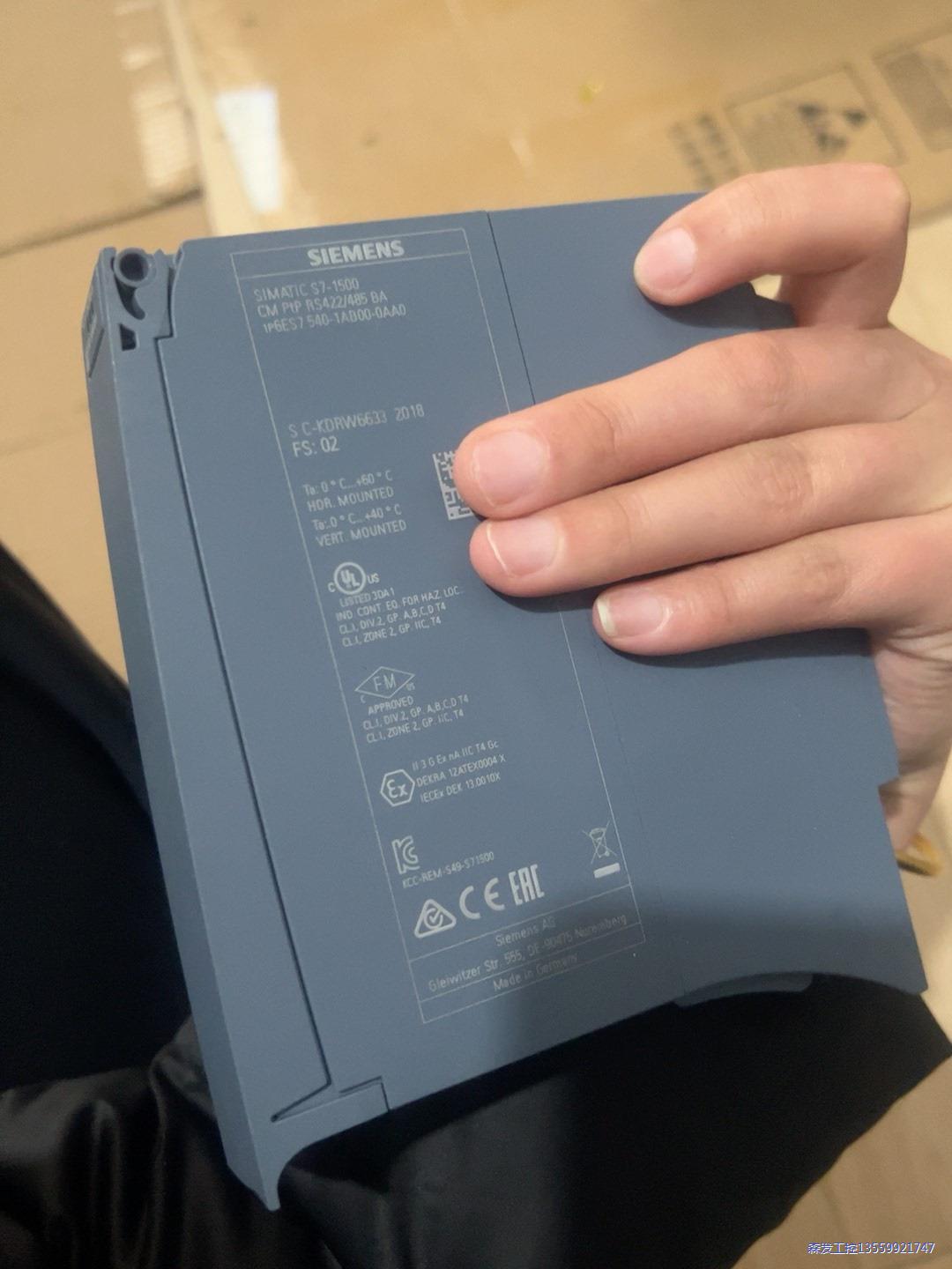 西门子PLC 6ES7 540-1AB00-0AA0 一议价商品