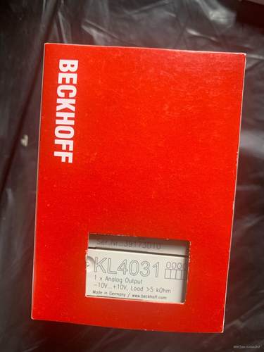 倍福模块 KL4031 原装正品 包装齐全 实物拍摄