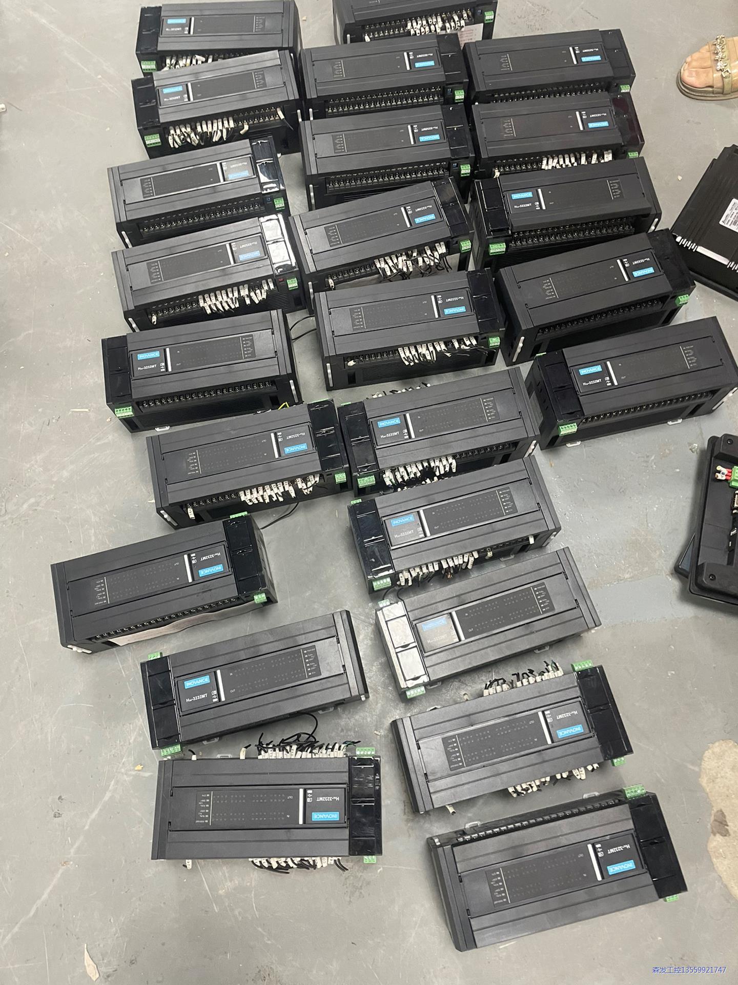 汇川二手拆机可编程控制器h3u-3232mt口罩机上拆的议价商品