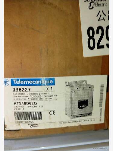 Schneider Electric/施耐德ATS48D62