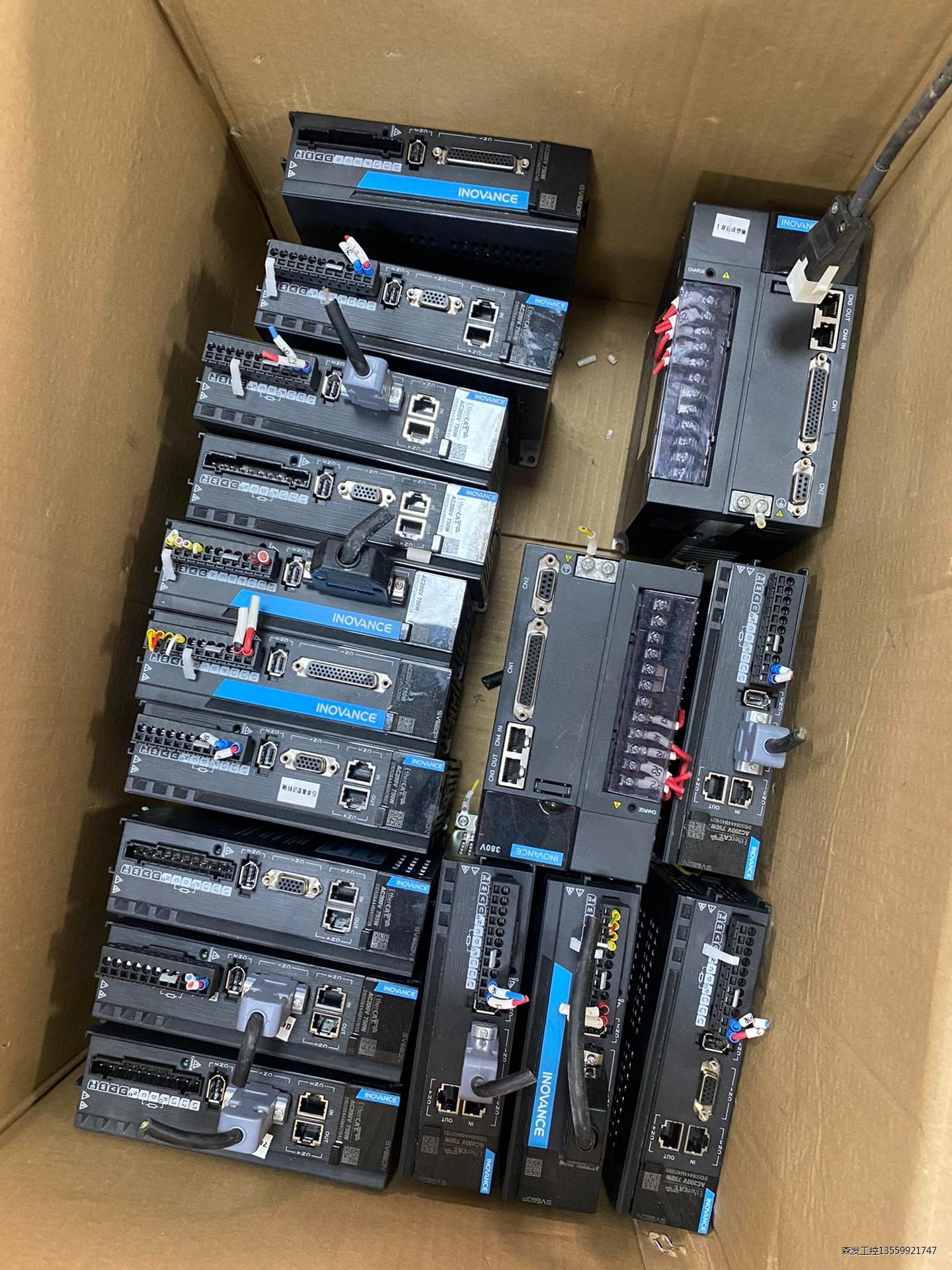 汇川伺服SV660NS5R5I MS1H4-75B30CB-